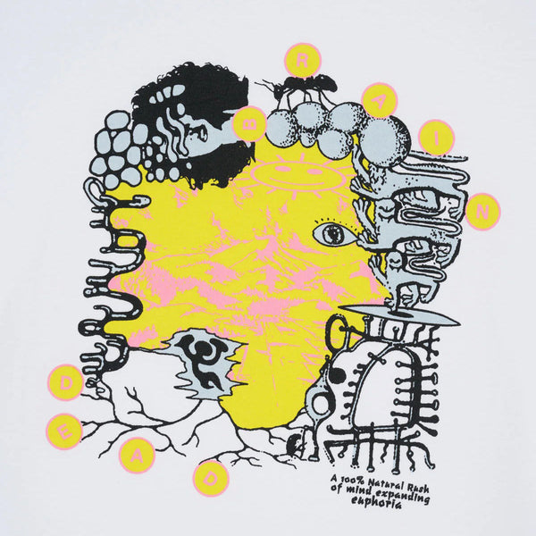 Brain Dead Euphoria Tee, White