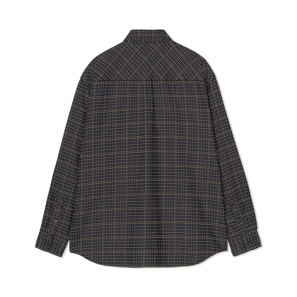 Carhartt WIP L/S Todrick Shirt, Houndstooth Blue