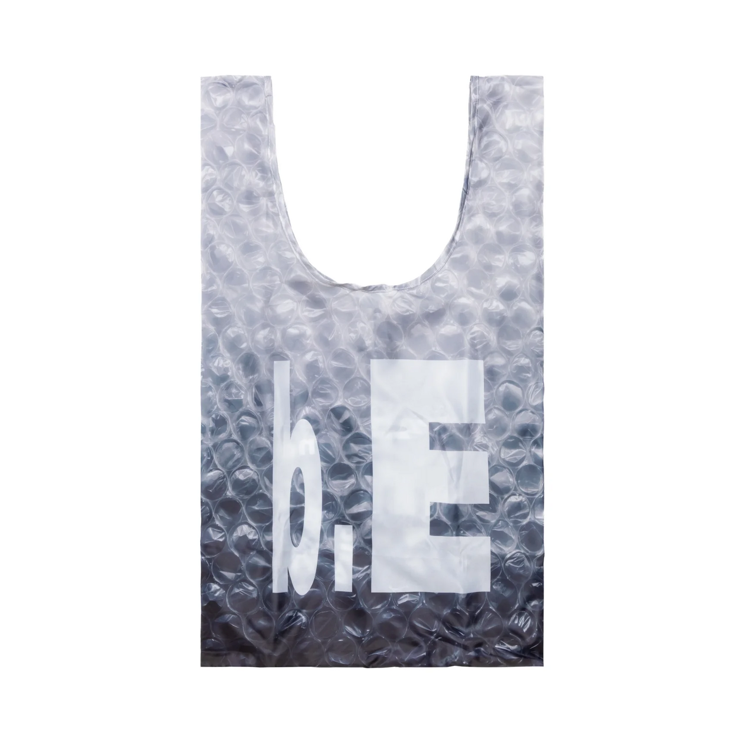 Bubble Wrap Reusable Bag, Grey / White