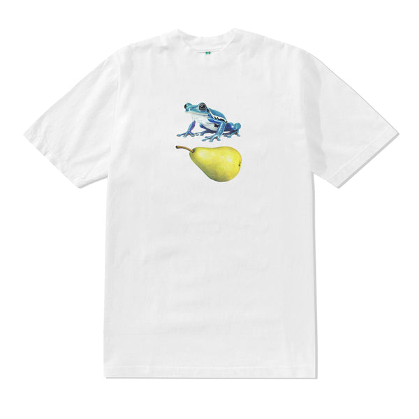 b.Eautiful Frog Pear Tee, White