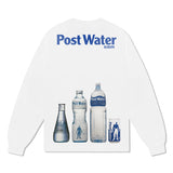 Post Water long sleeve Tee, White