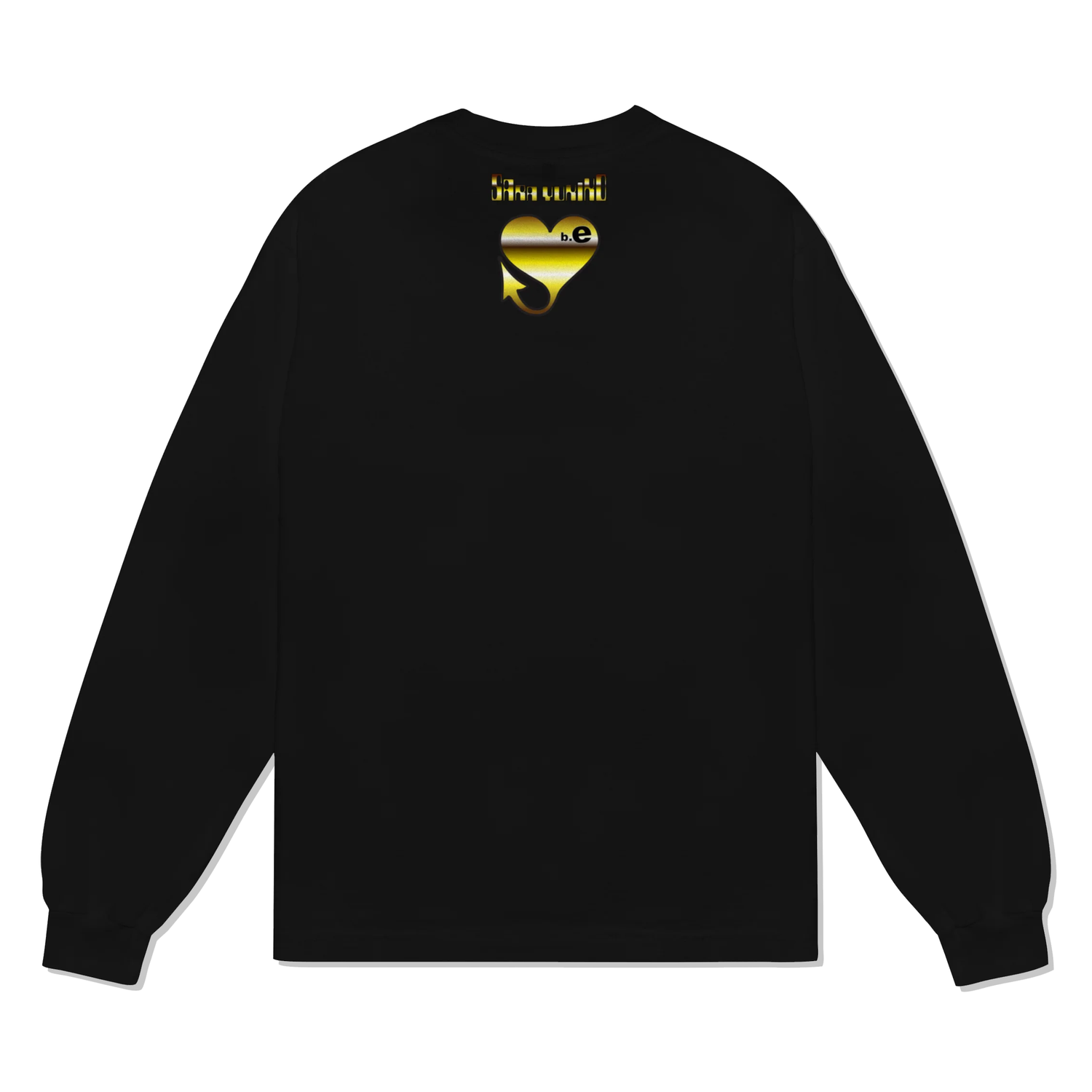 b.Eautiful x Sara Yukiko Mon b.e Angel L/S Tee, Black