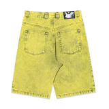 Angel Child Big Boy Shorts, Lemon Black