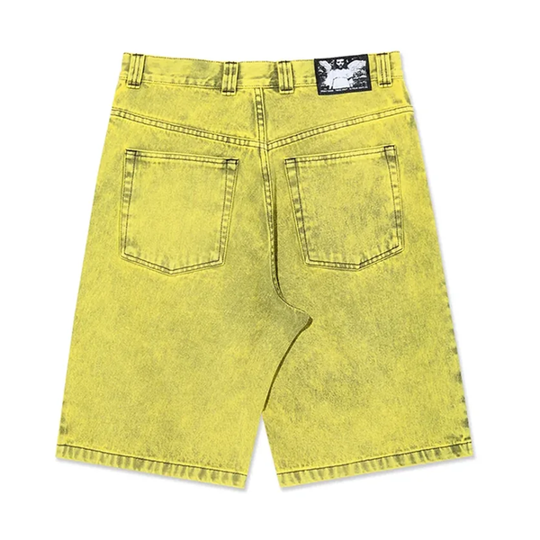 Polar Skate Co. Angel Child Big Boy Shorts, Lemon Black
