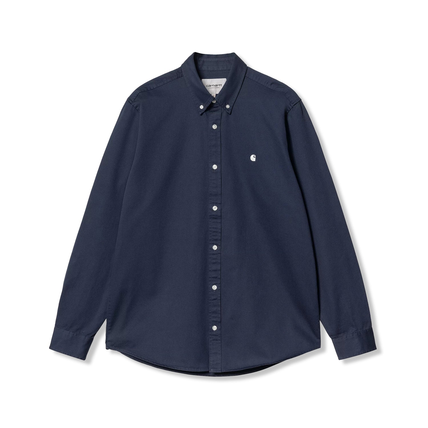 Madison L/S Shirt, Air Force Blue / Wax