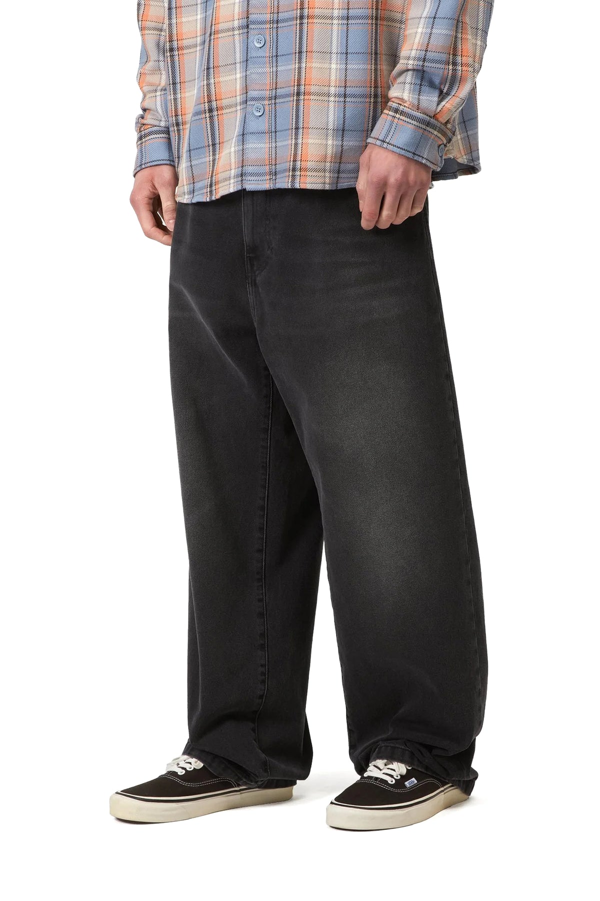 Landon Pant, Black Worn Bleached