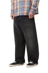 Landon Pant, Black Worn Bleached