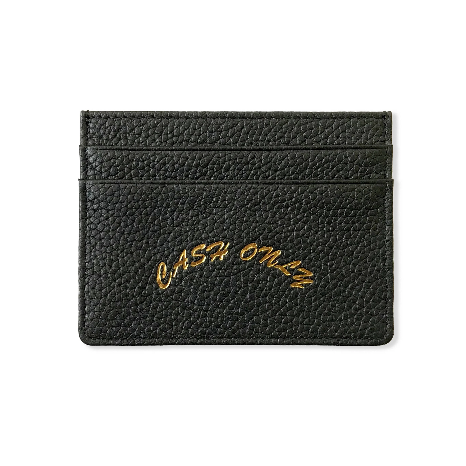 Leather Cardholder, Black  