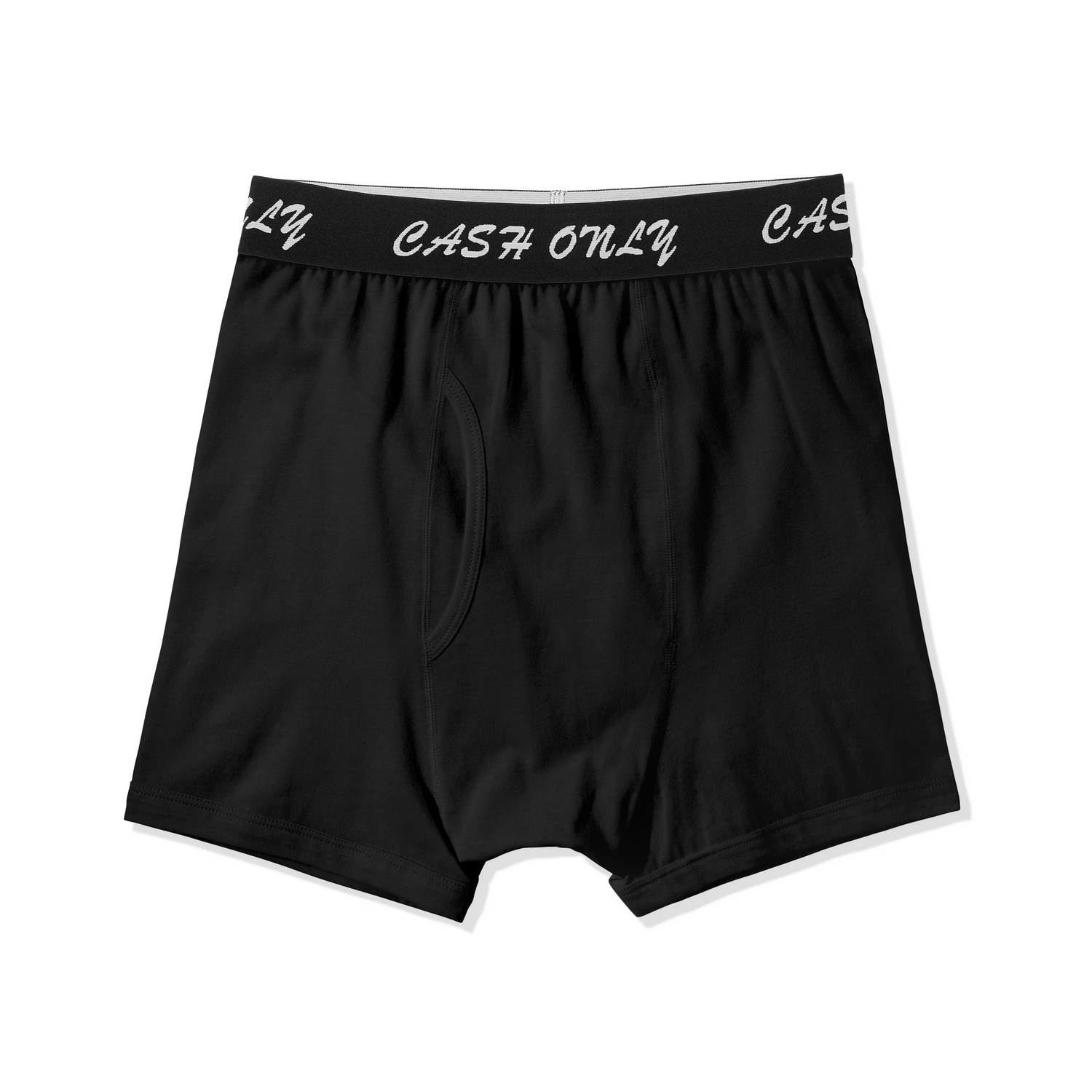 Logo Boxer Briefs, Black  