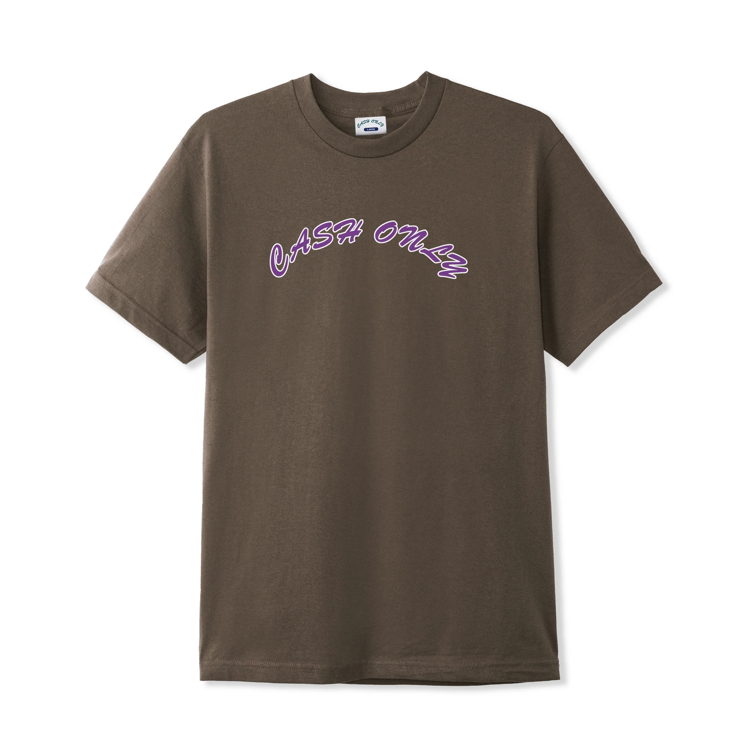 Logo Tee, Brown  