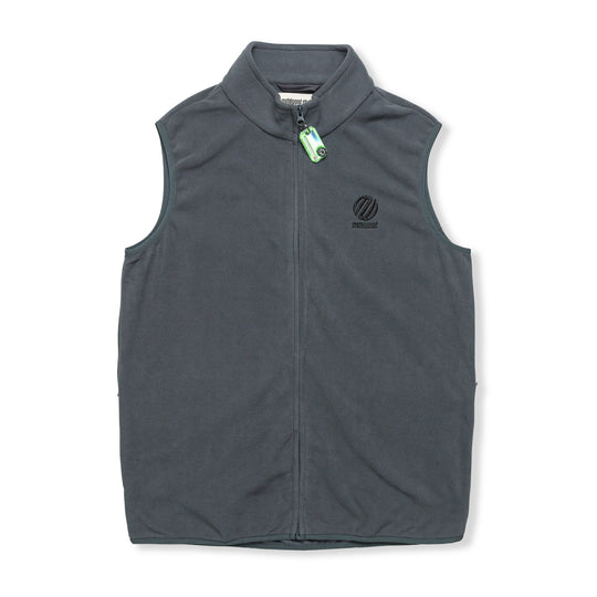 Micro Fleece Vest, Steel