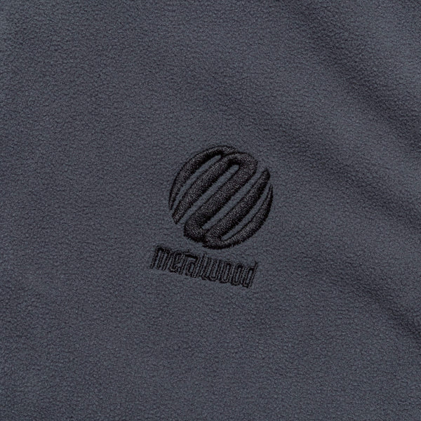 Metalwood Micro Fleece Vest, Steel