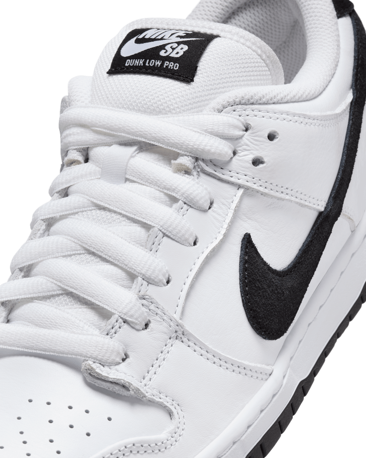 Dunk Low Pro, White / Black / White