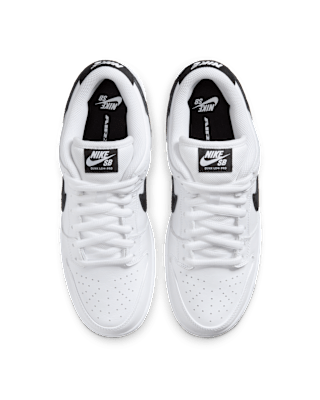 Dunk Low Pro, White / Black / White