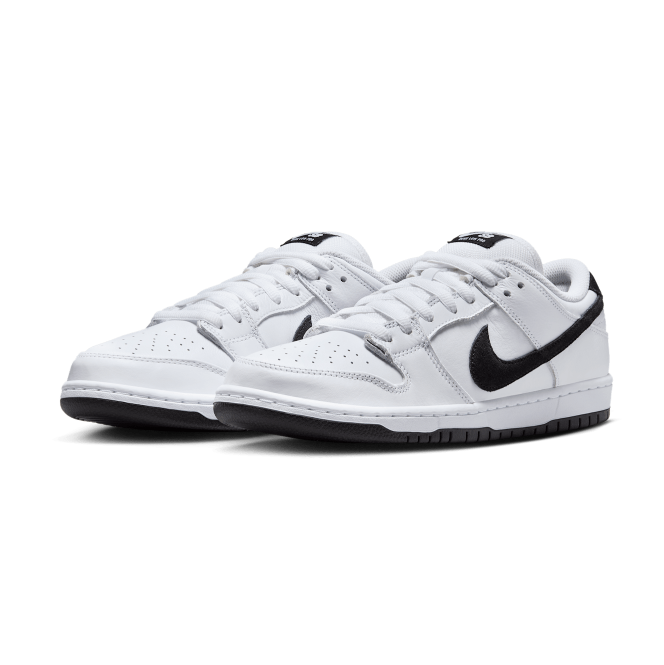 Dunk Low Pro, White / Black / White