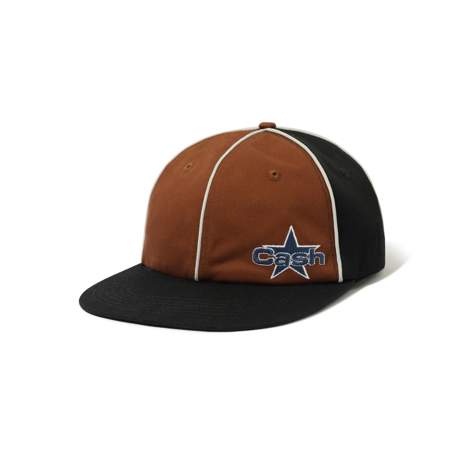 Outfield Snapback, Black / Brown