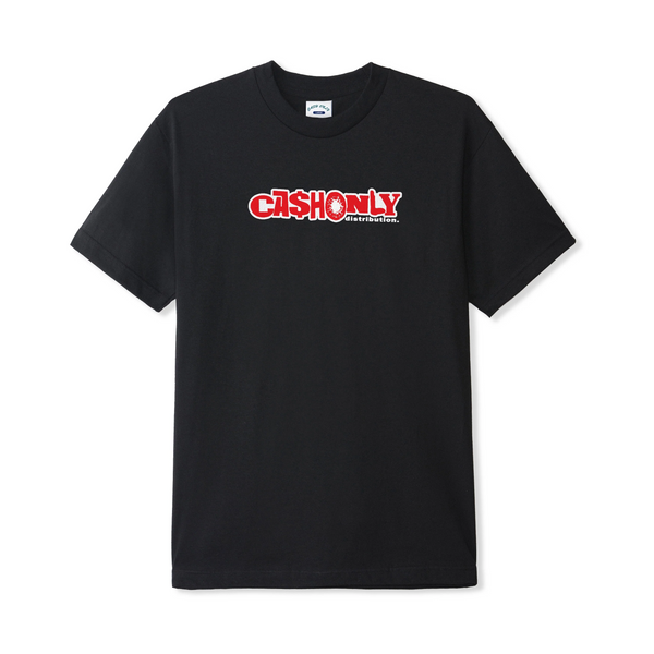 Cash Only Payday Tee, Black