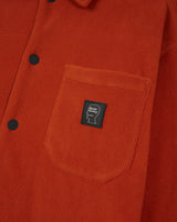 Polar Fleece Climber Shirt, Burnt Orange