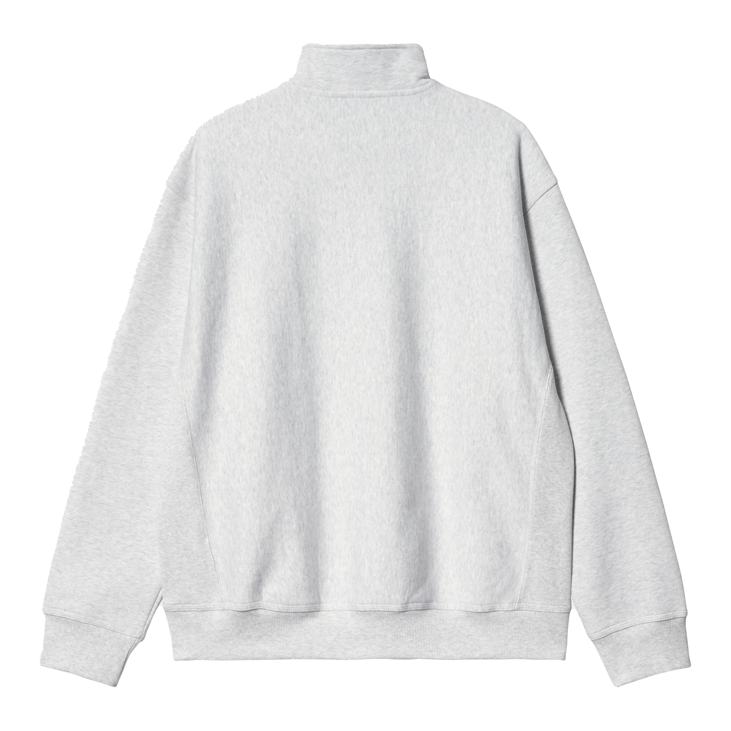 Half Zip American Script Sweat, Ash Heather