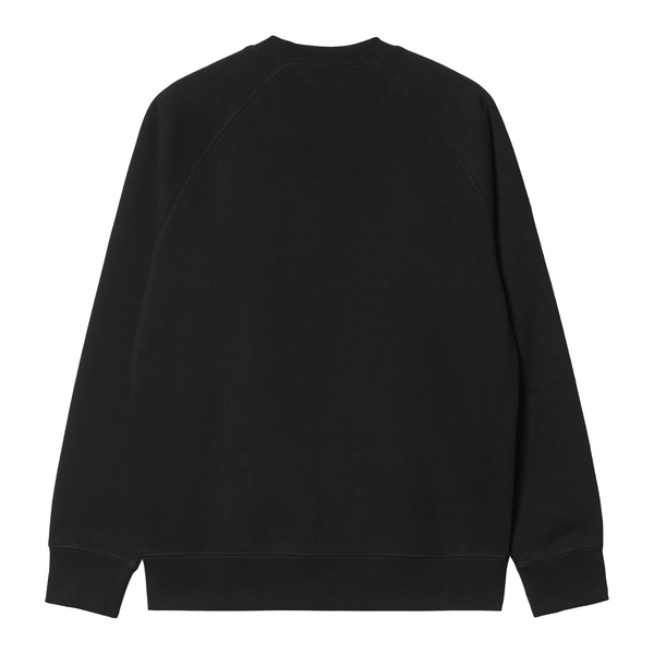 Carhartt WIP Chase Sweat, Black / Gold