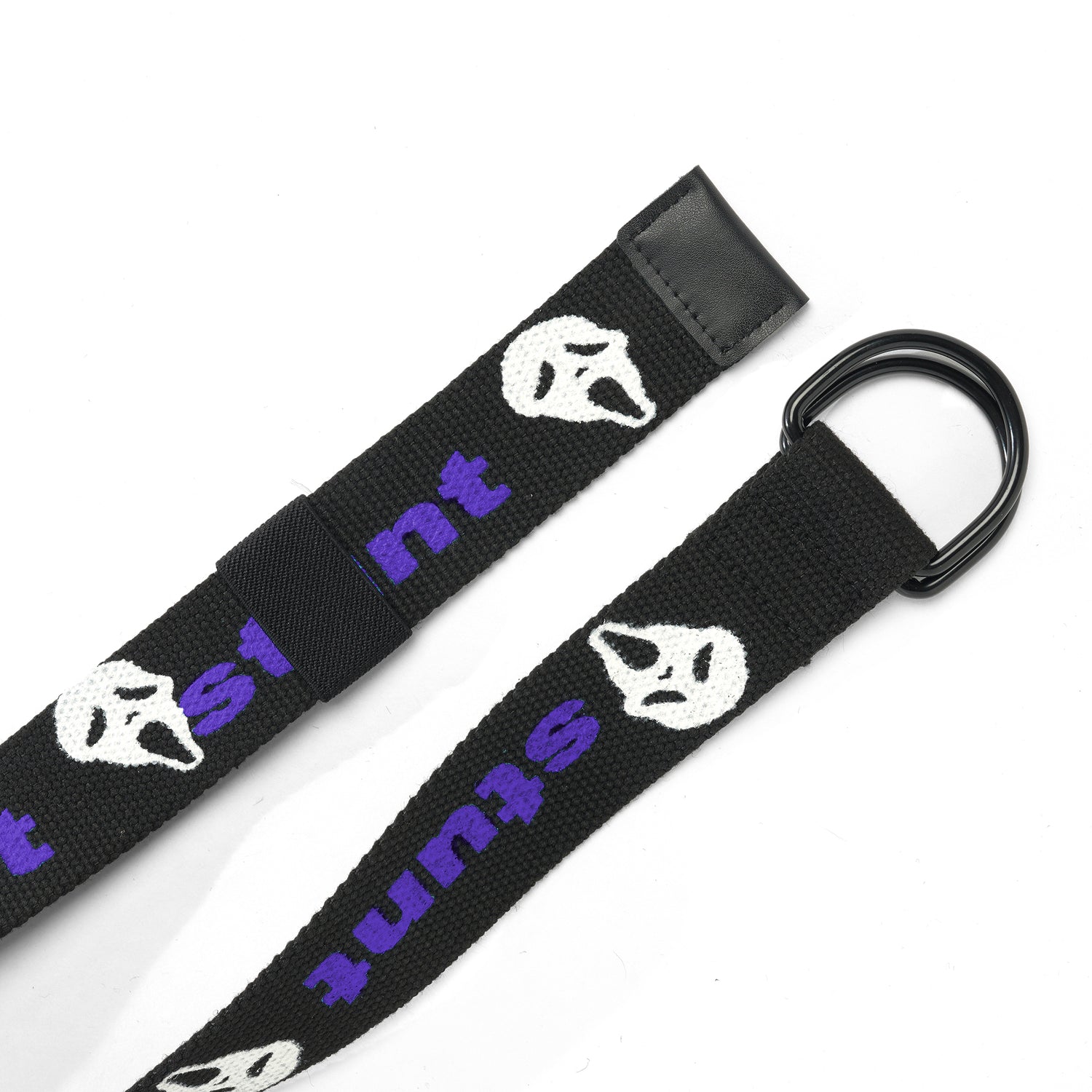 Scream Belt, Black / Purple