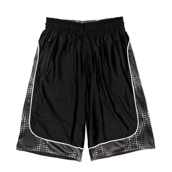 Always Do What You Should Do Cross Plaid Shorts, Grey / Black
