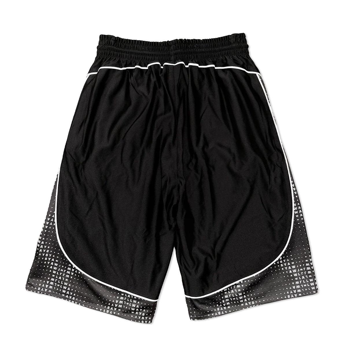 Cross Plaid Shorts, Grey / Black