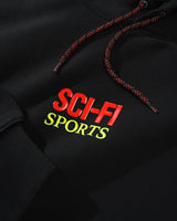 Sci-Fi Sports Pullover Hood, Black