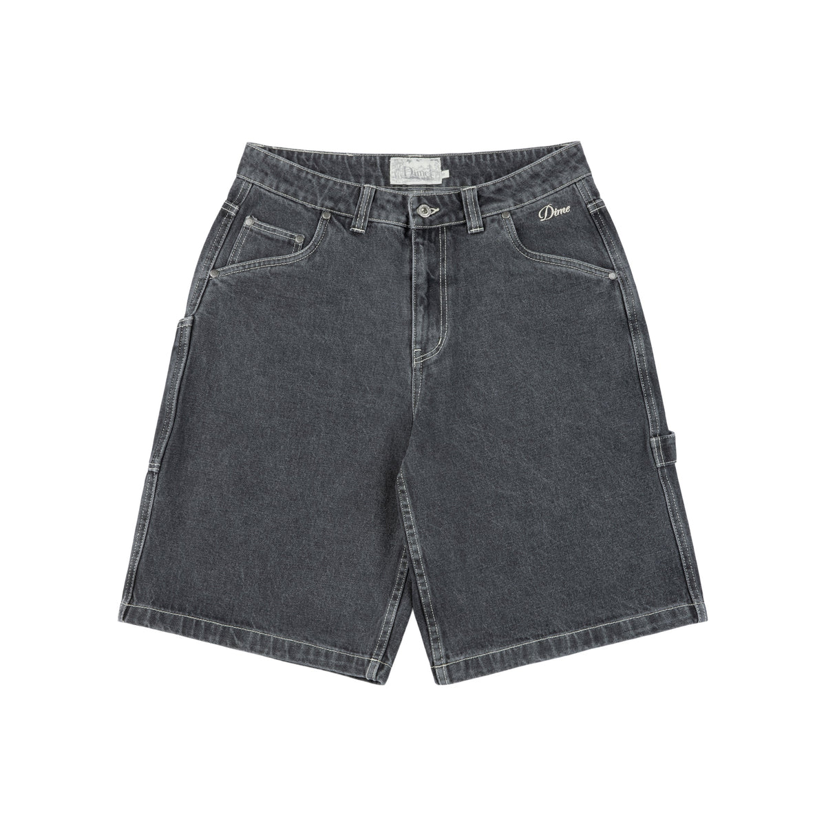 Classic Denim Shorts, Black