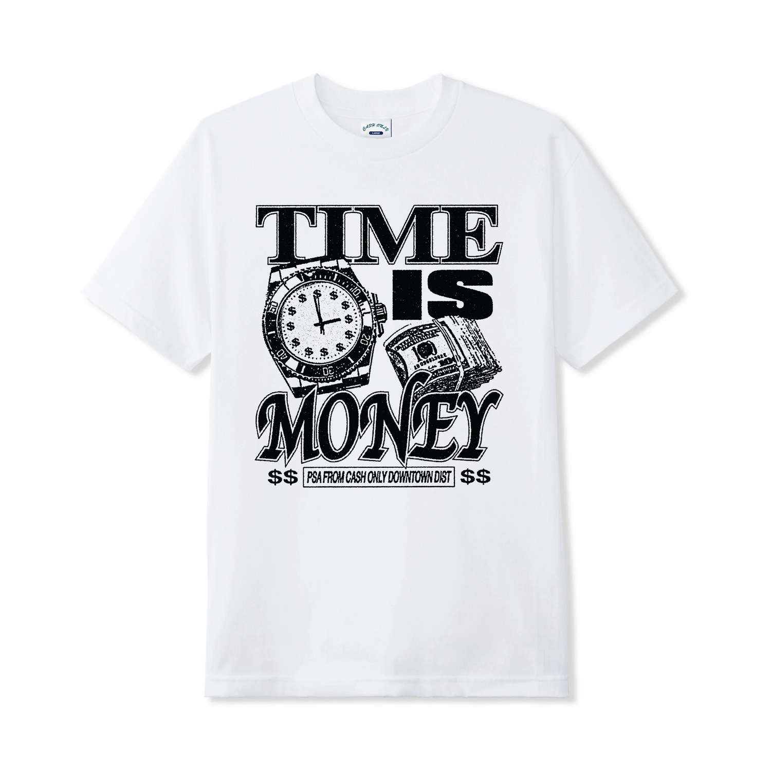 Time Tee, White