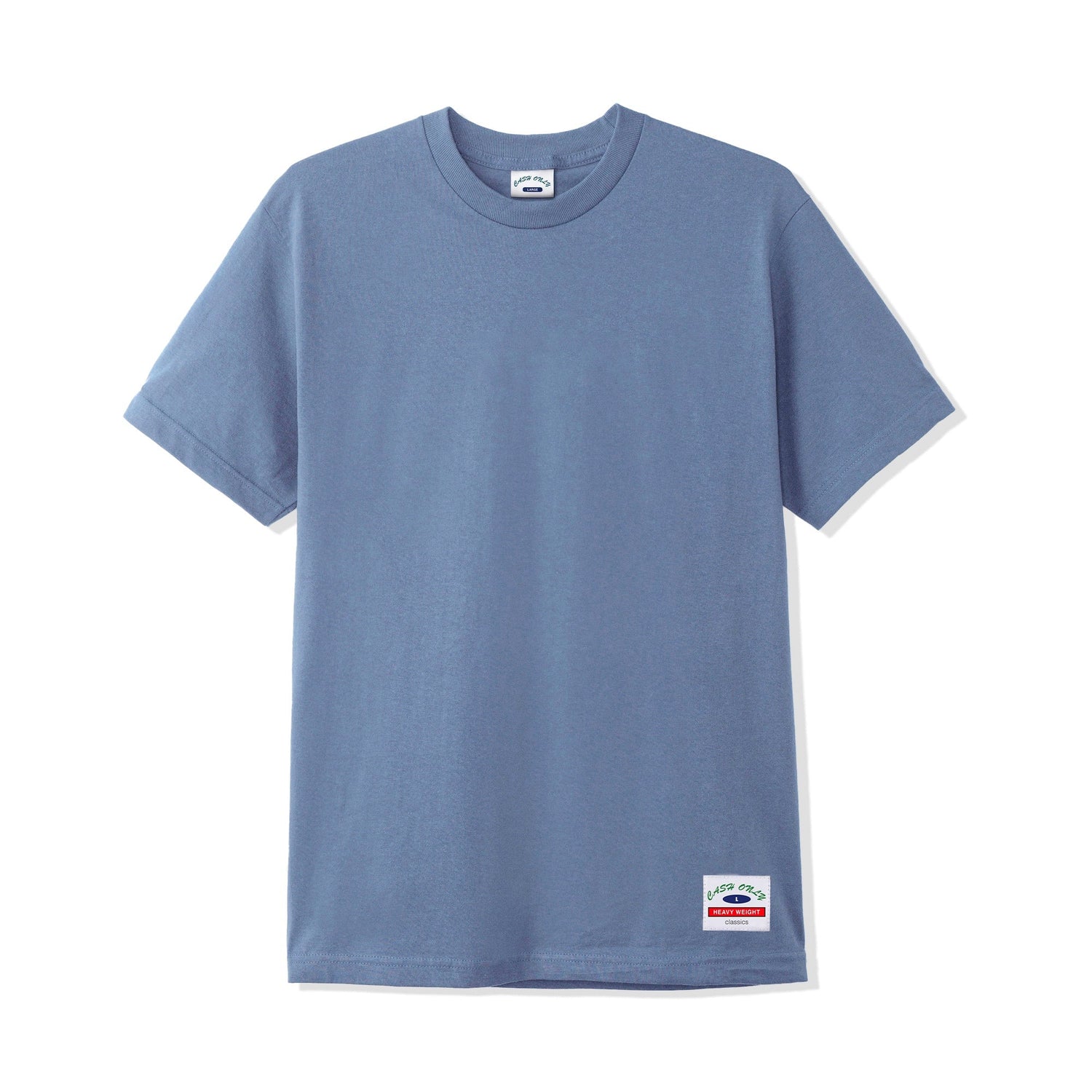 Ultra Heavy-Weight Basic Tee, Denim  