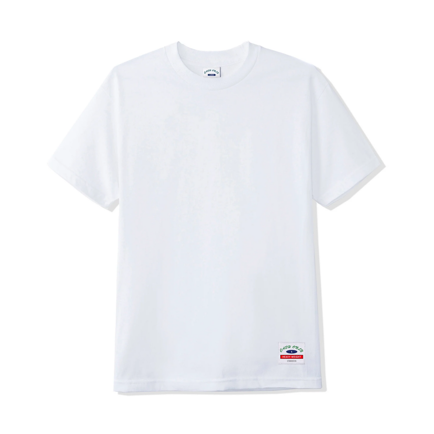 Ultra Heavy-Weight Basic Tee, White  