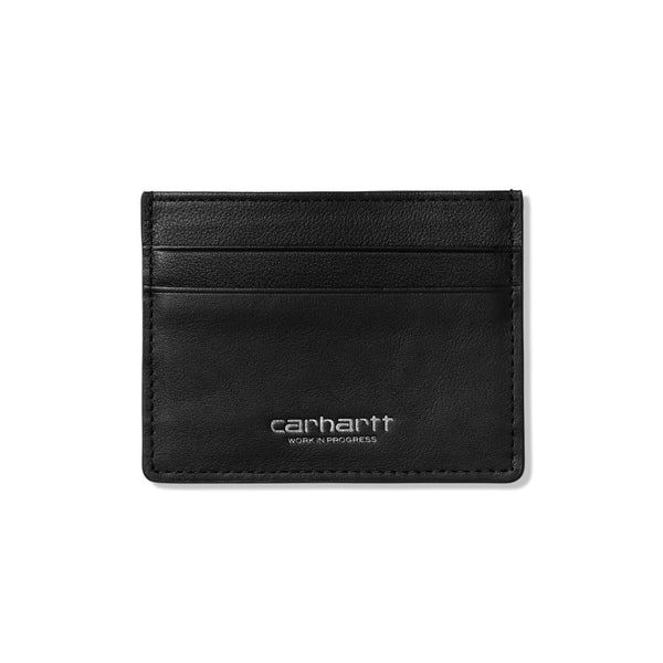 Carhartt WIP Vegas Cardholder, Black / Silver