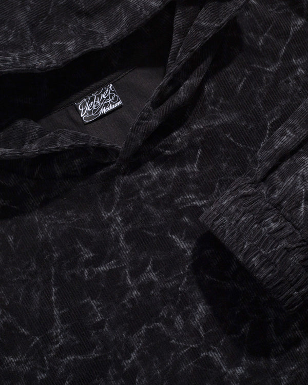 Velvet Dusk Hoodie, Black