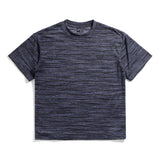 Lush Tee, Navy Marle