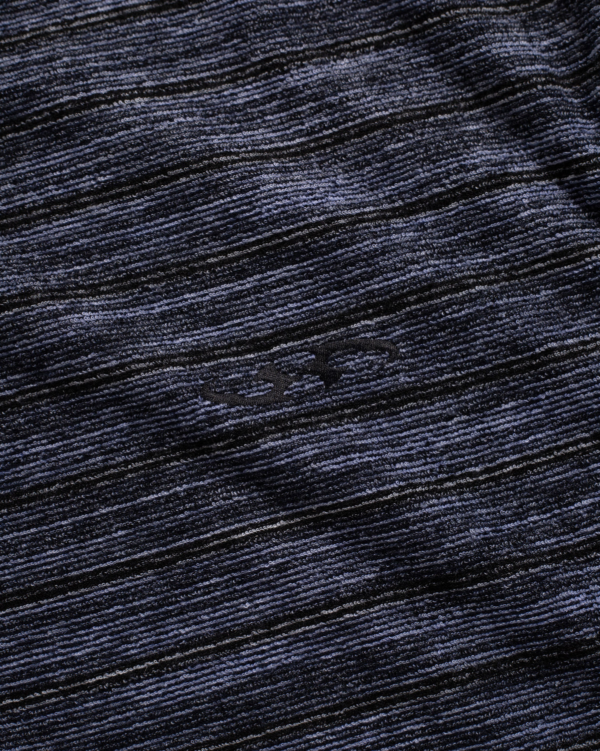 Lush Tee, Navy Marle