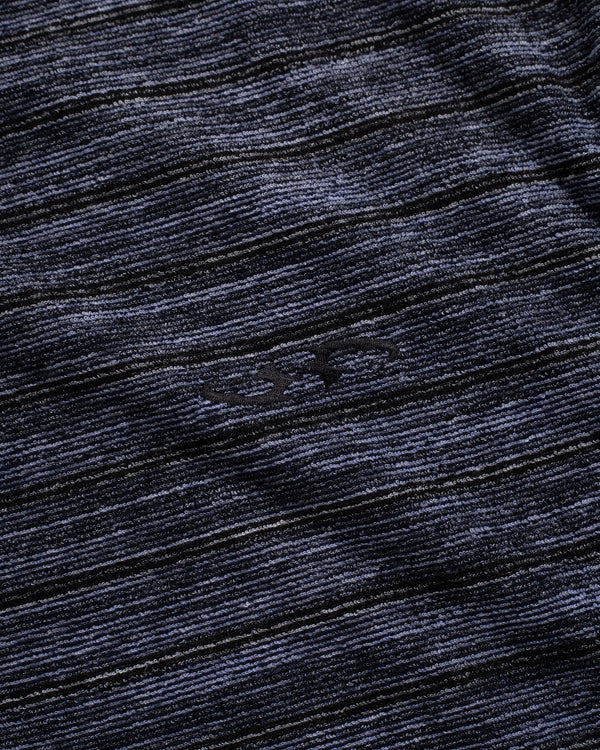 Velvet Lush Tee, Navy Marle