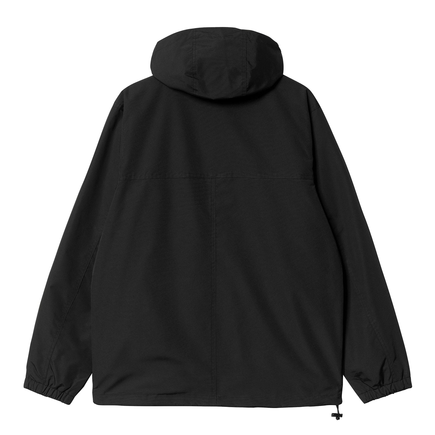 Windbreaker Pullover, Black / White