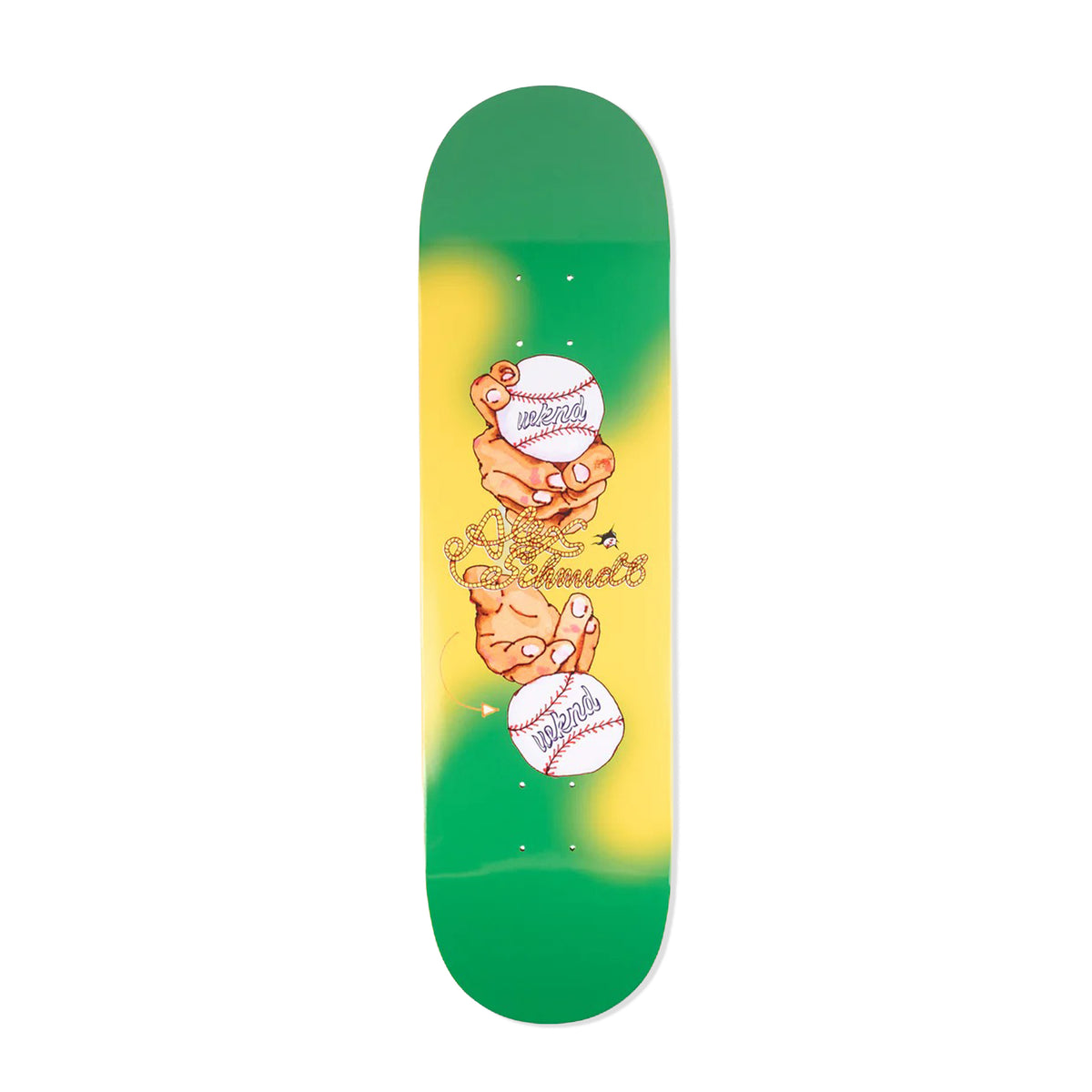 Alex Schmidt "Slurve" Deck, Green