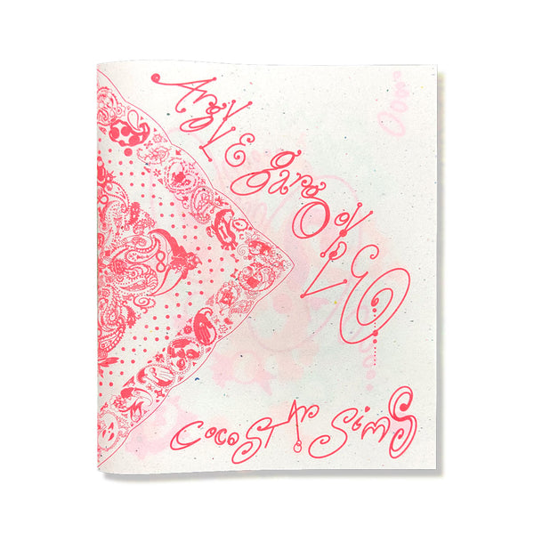 Commune Press Coco Star Sims Bandana & Zine Set, White