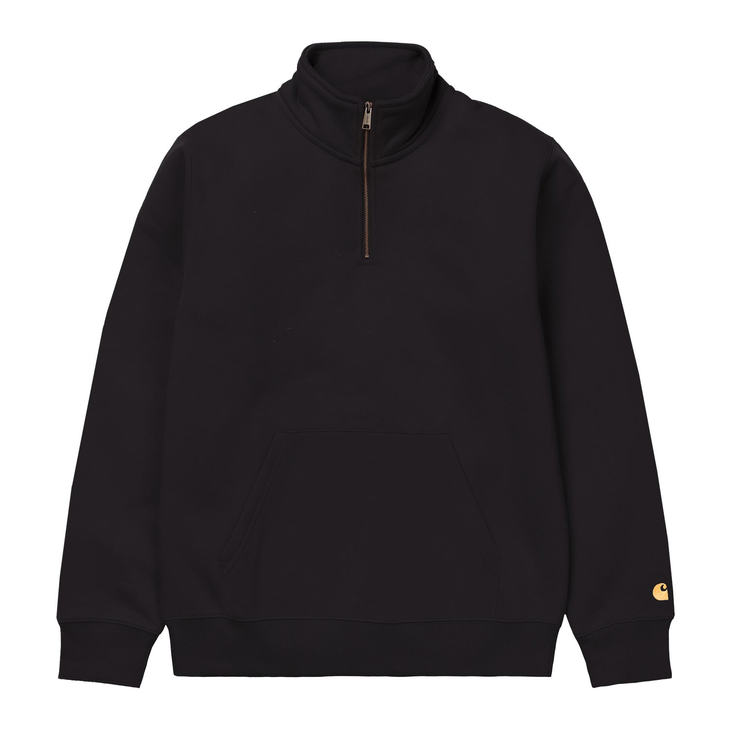 Chase Neck Zip Pullover, Black