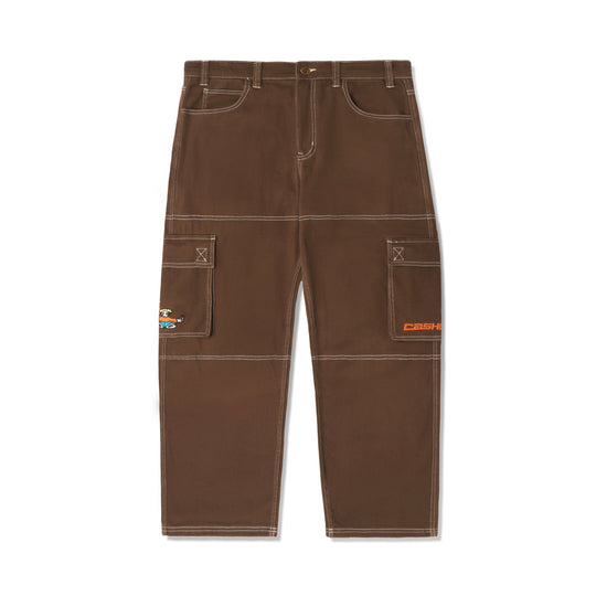 Aleka Cargo Jeans, Brown