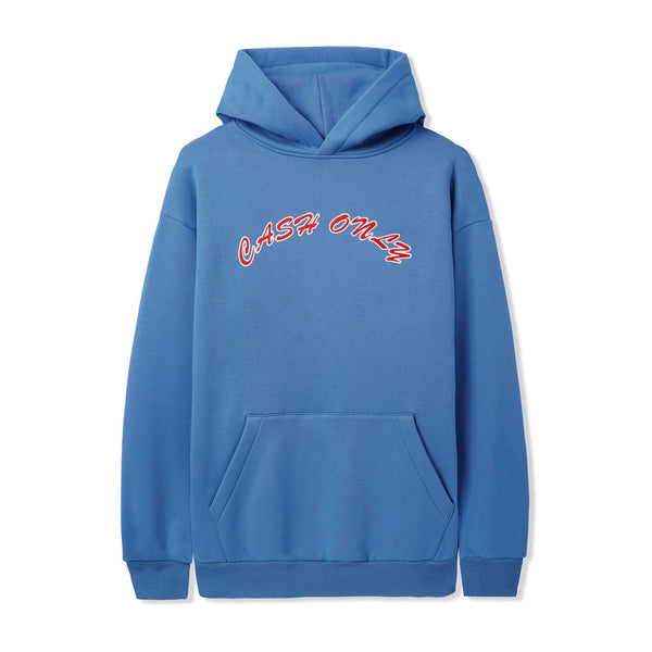 Cash Only Felt Applique Logo Pullover, Lake