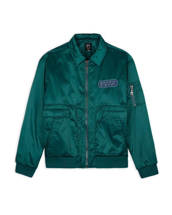 Brain Dead BD Bomber Jacket, Mallard