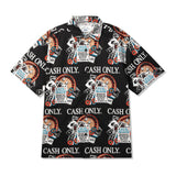 Casino Button Up S/S Shirt, Black