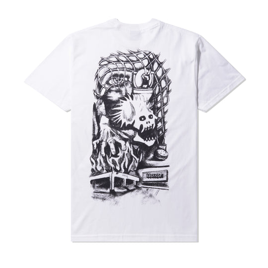Diego Todd Mere Mortal Tee, White