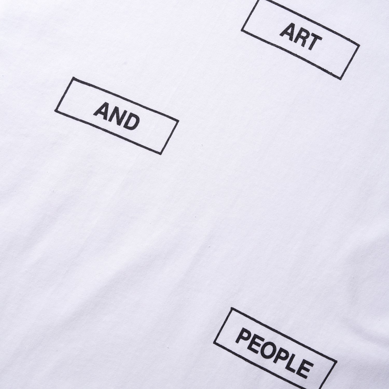 Art & People Tee, White