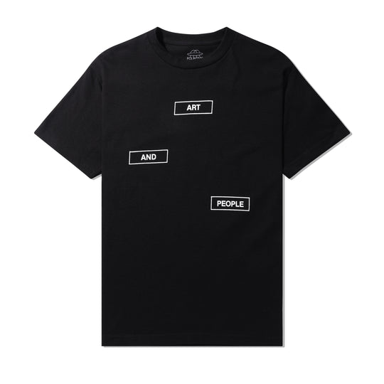 Art & People Tee, Black
