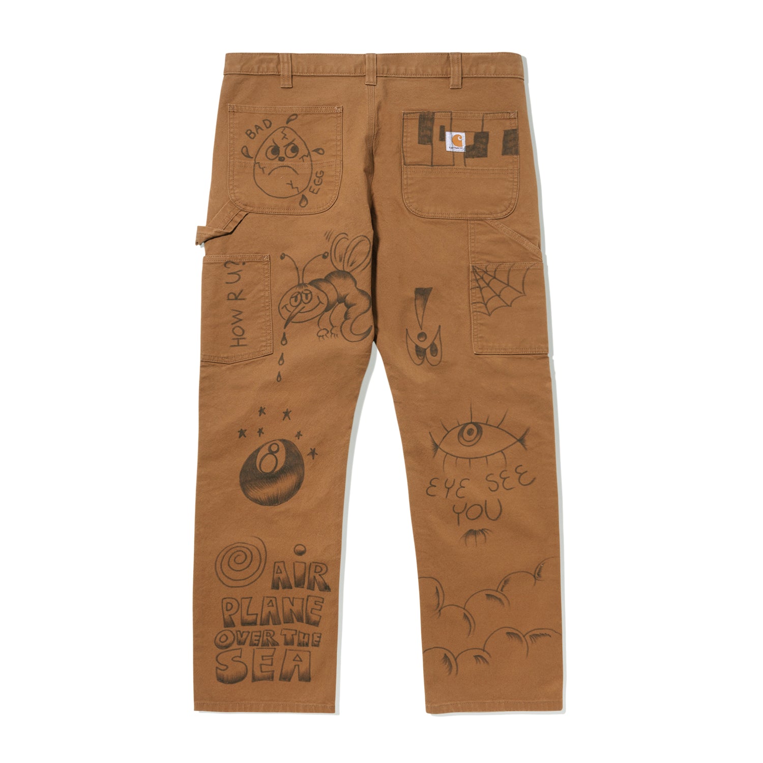 Magic Escape Carpenter Pants, Brown