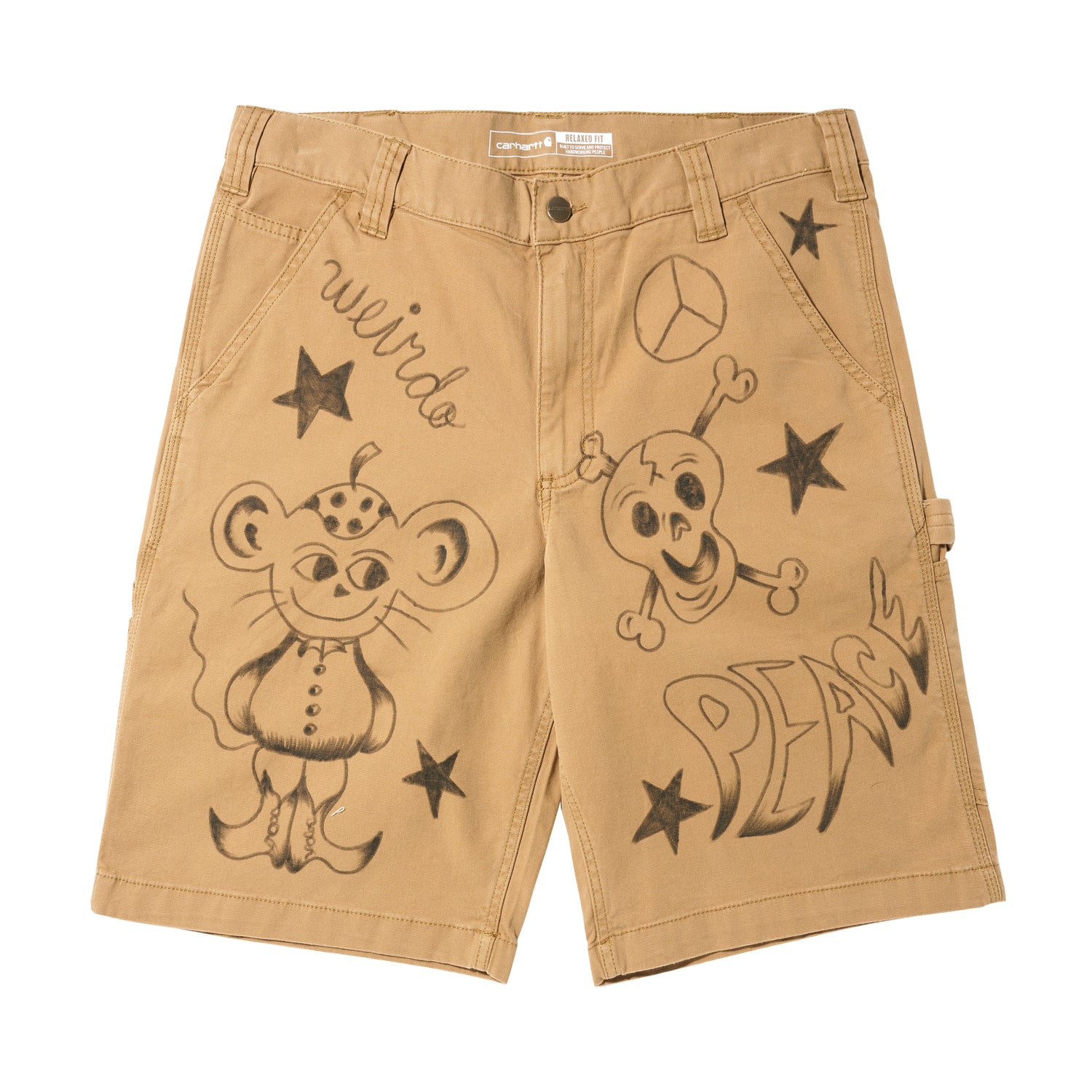 Peace Worker Shorts, Khaki